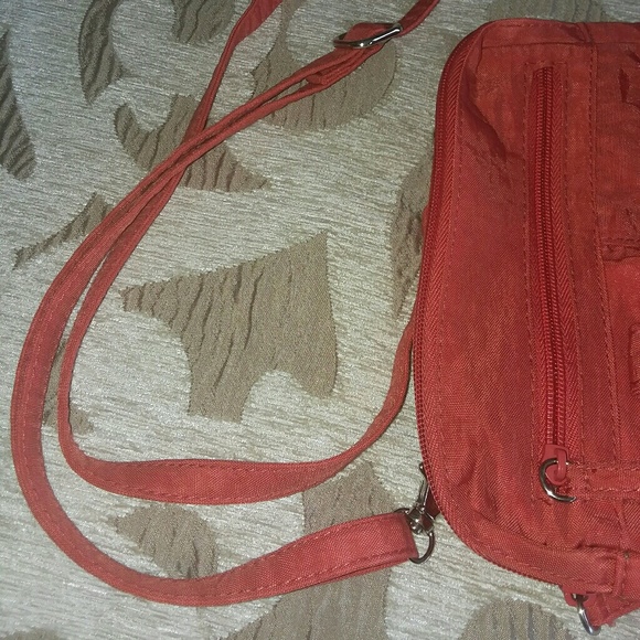 MúltiSac Crossbody Bag - Orange w/ Tan Interior - Picture 3 of 3